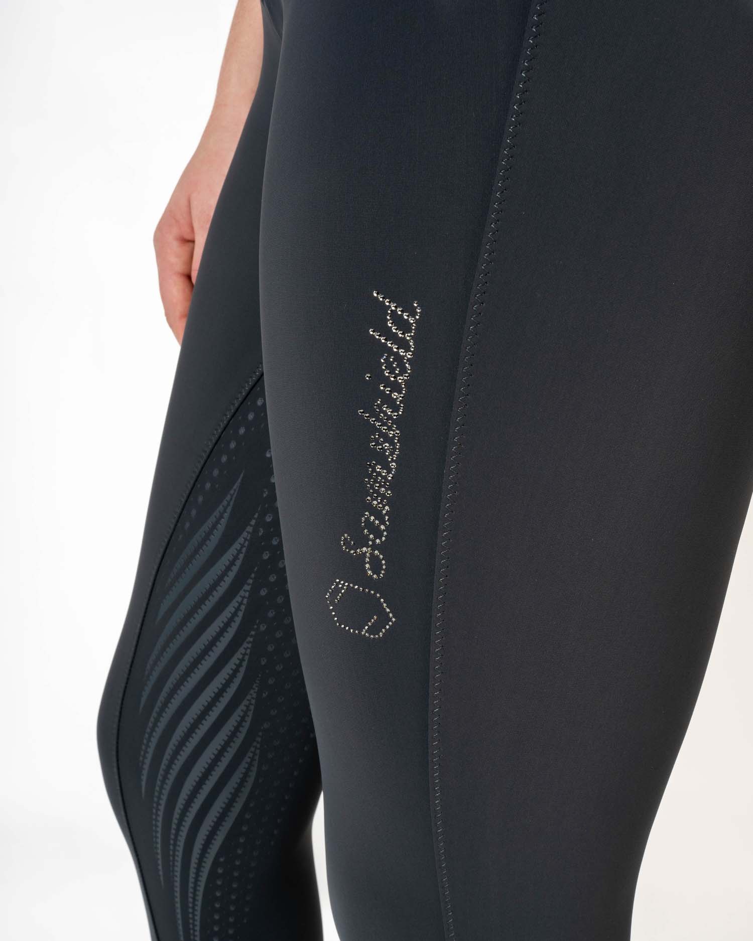 Reithose Damen Diane mit Voll-Grip in anthrazit