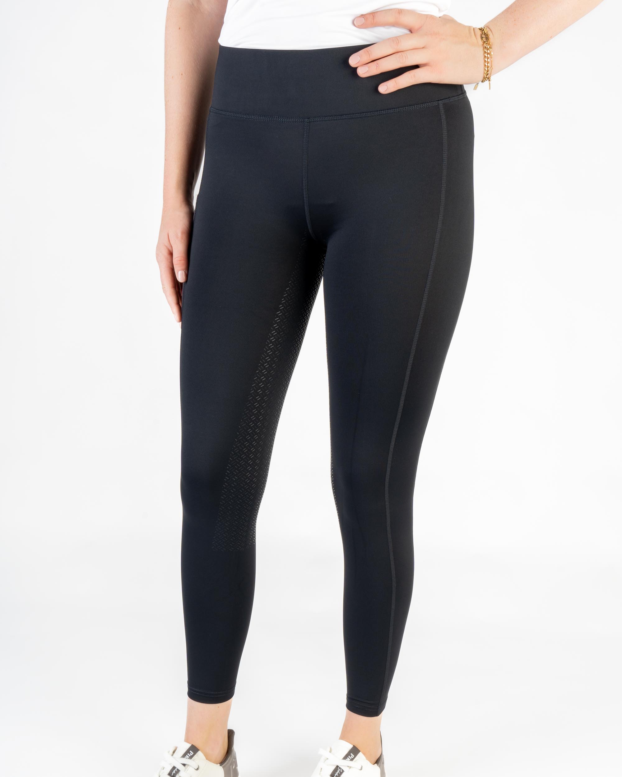 Reitleggins Damen KLkarina mit Vollgrip