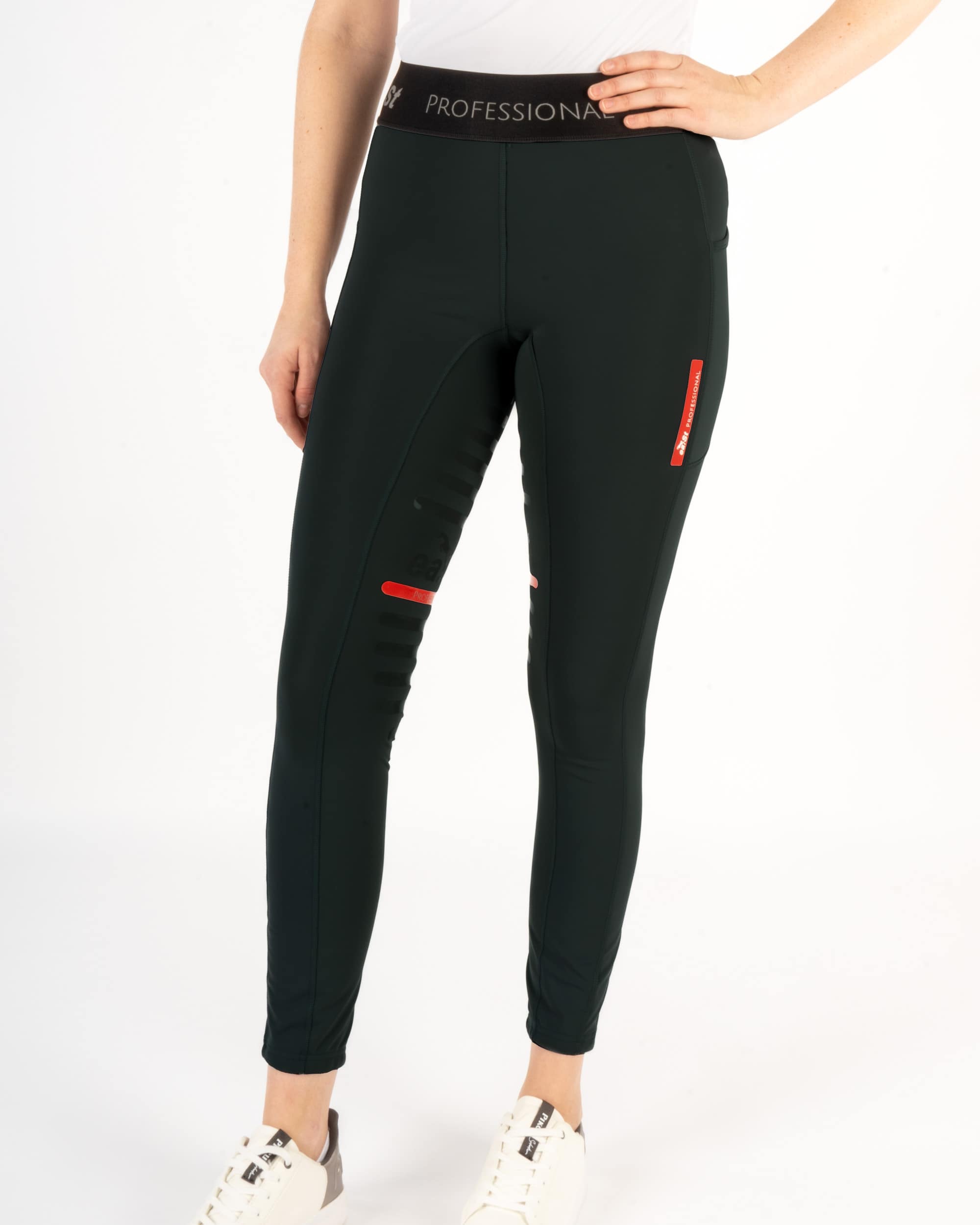 Reitleggings Damen Reggings® Winter Edition mit Voll-Grip