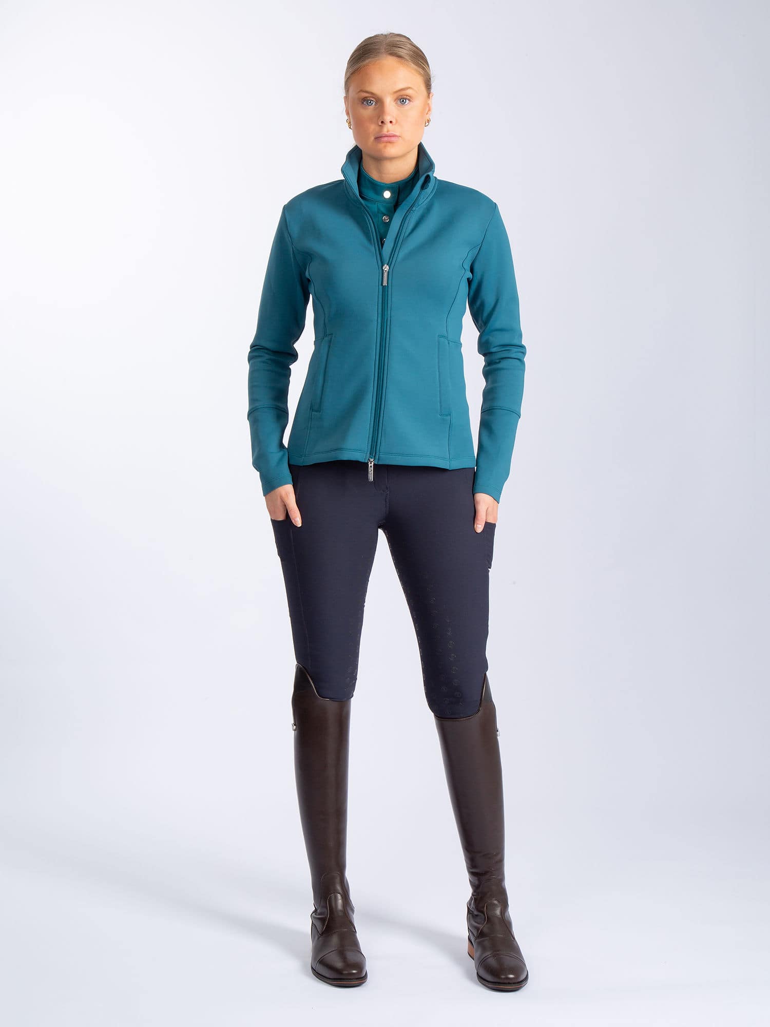 Funktionsjacke Damen Fleur Zip Mid Layer