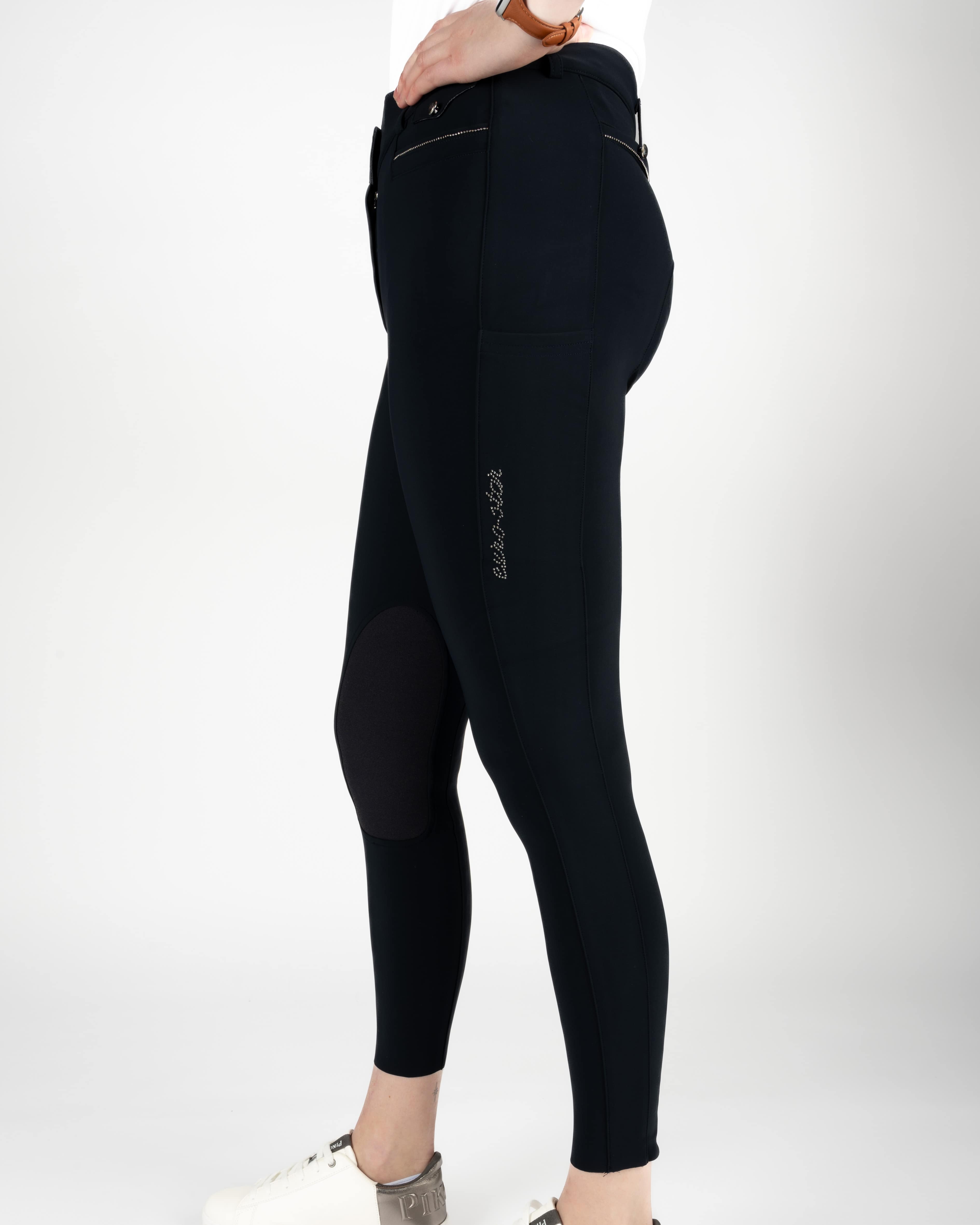 Reithose Damen Arielle Grip Connect Knee in night