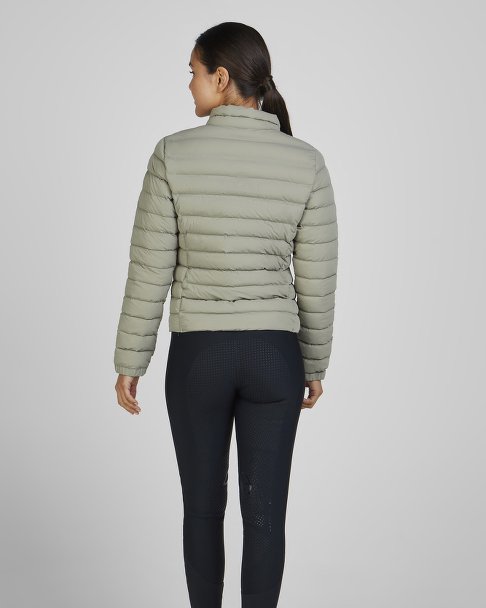 Jacke Damen Quilted in light moss