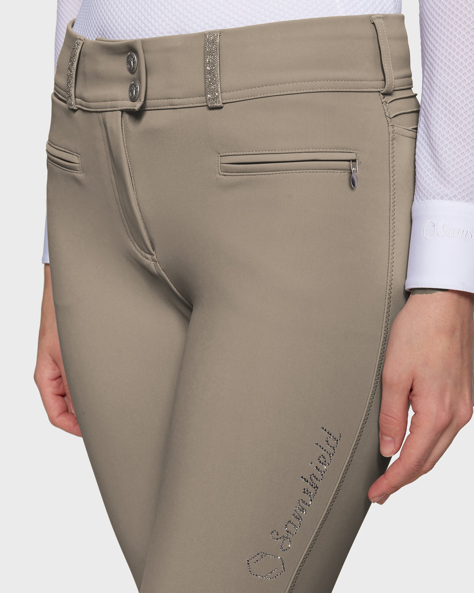 Reithose Damen Clara Premium Vollgrip