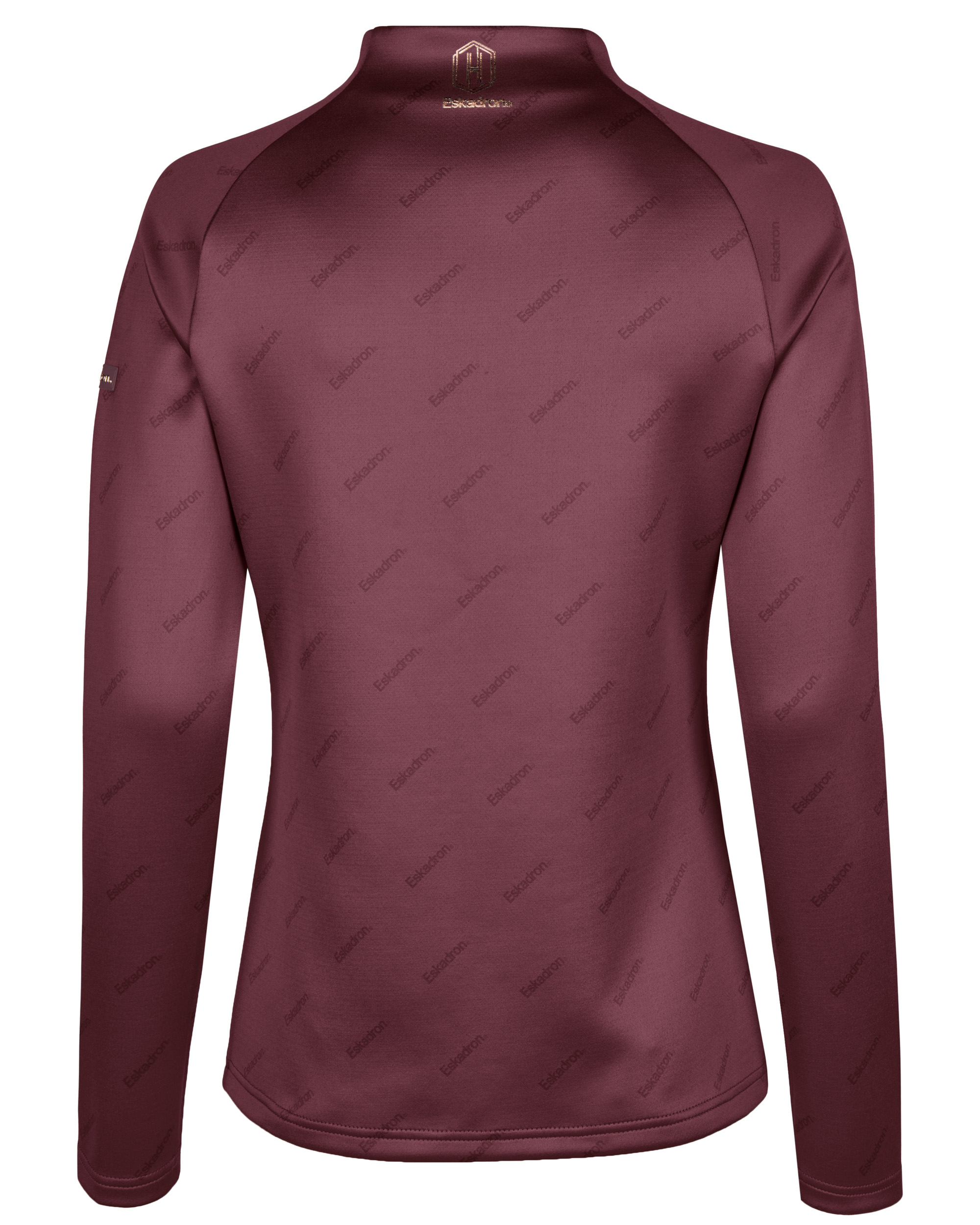 Shirt Damen Half-Zip Jersey Heritage