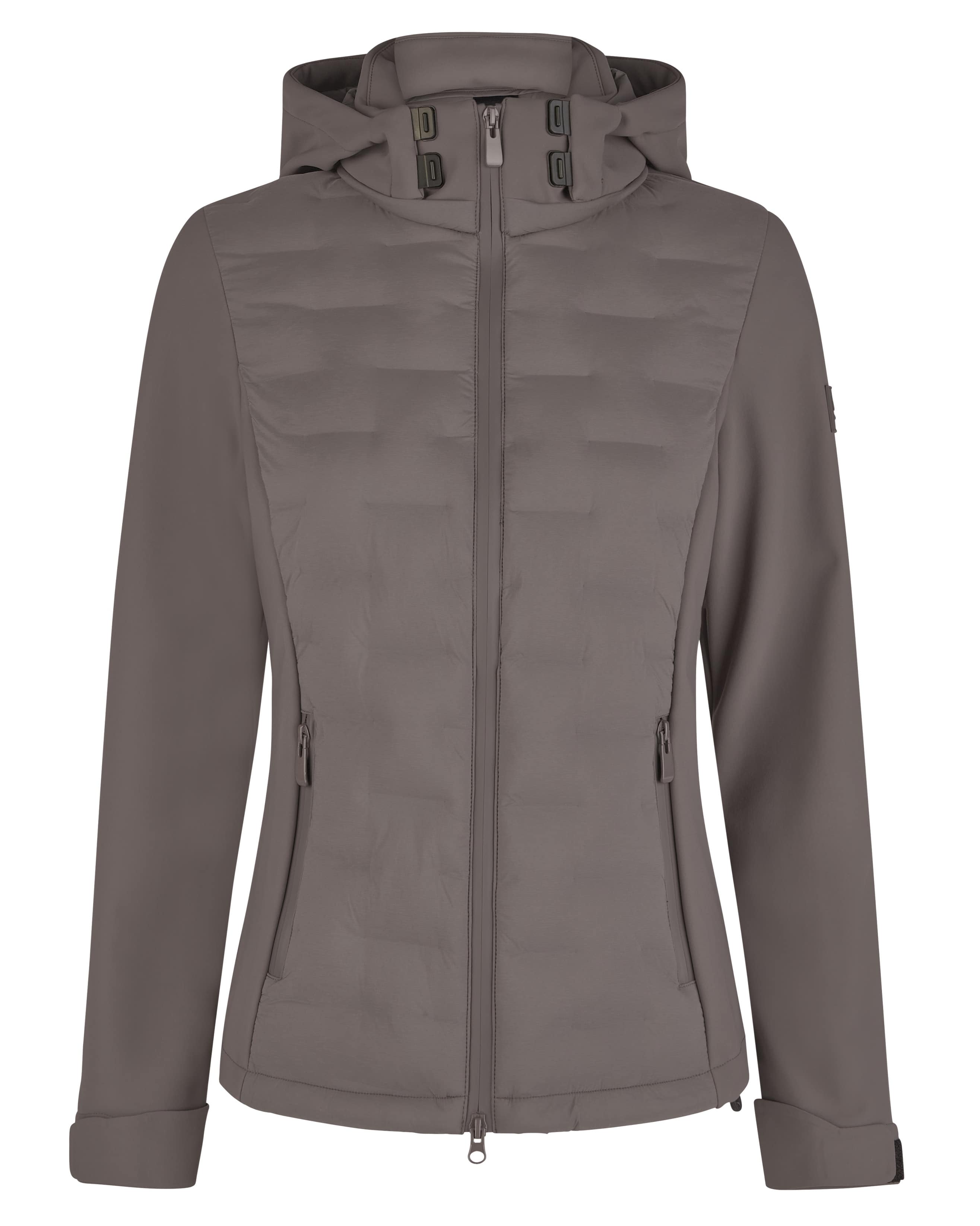 Jacke Damen Hybrid Sportwear in steel grey