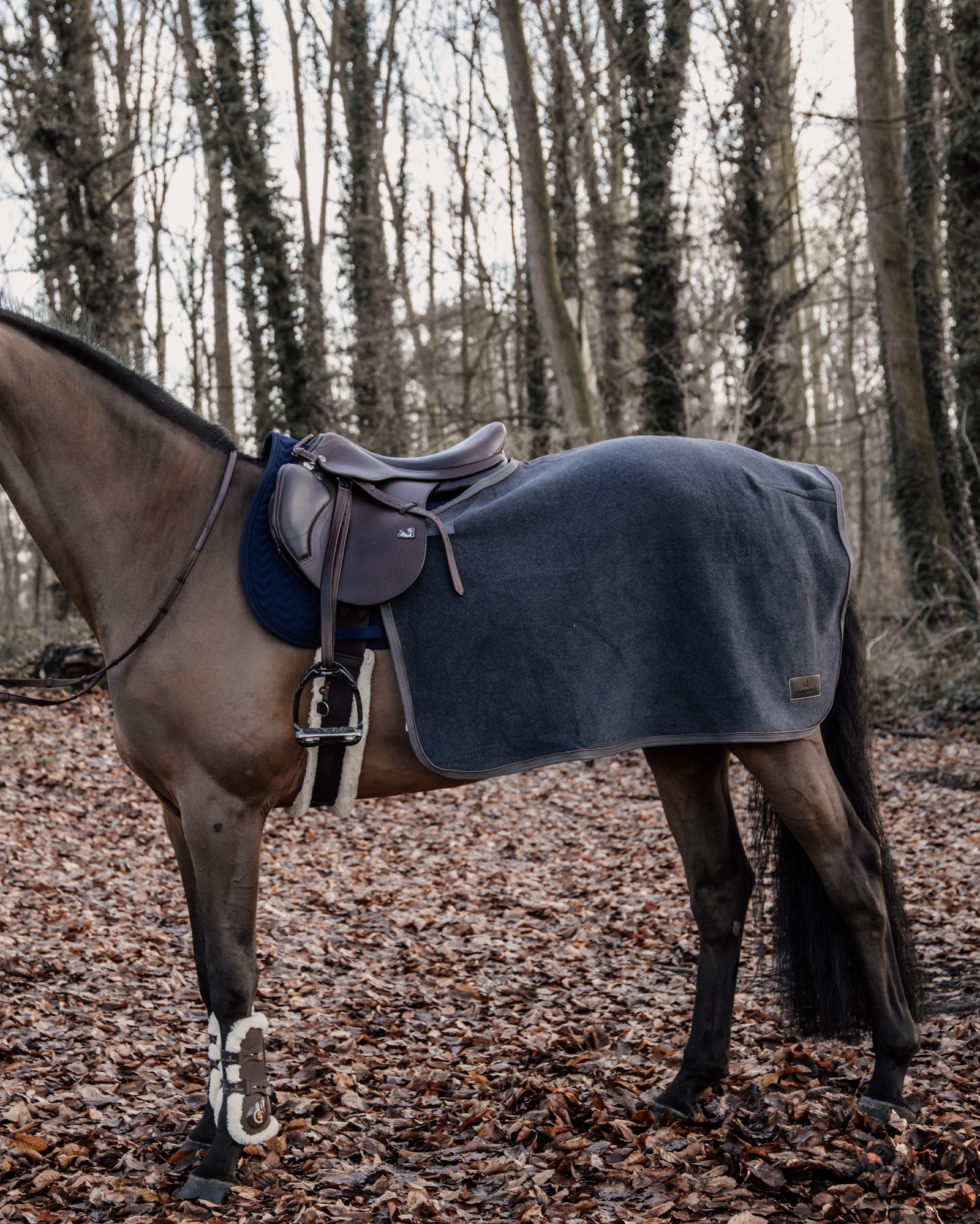 Ausreitdecke quadrat Heavy Fleece