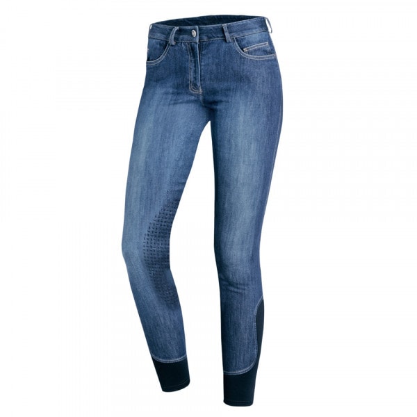 Reithose Damen Lyra Jeans Kniegrip