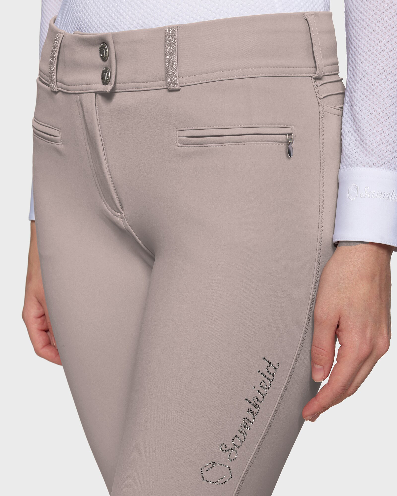 Reithose Damen Clara Premium Vollgrip