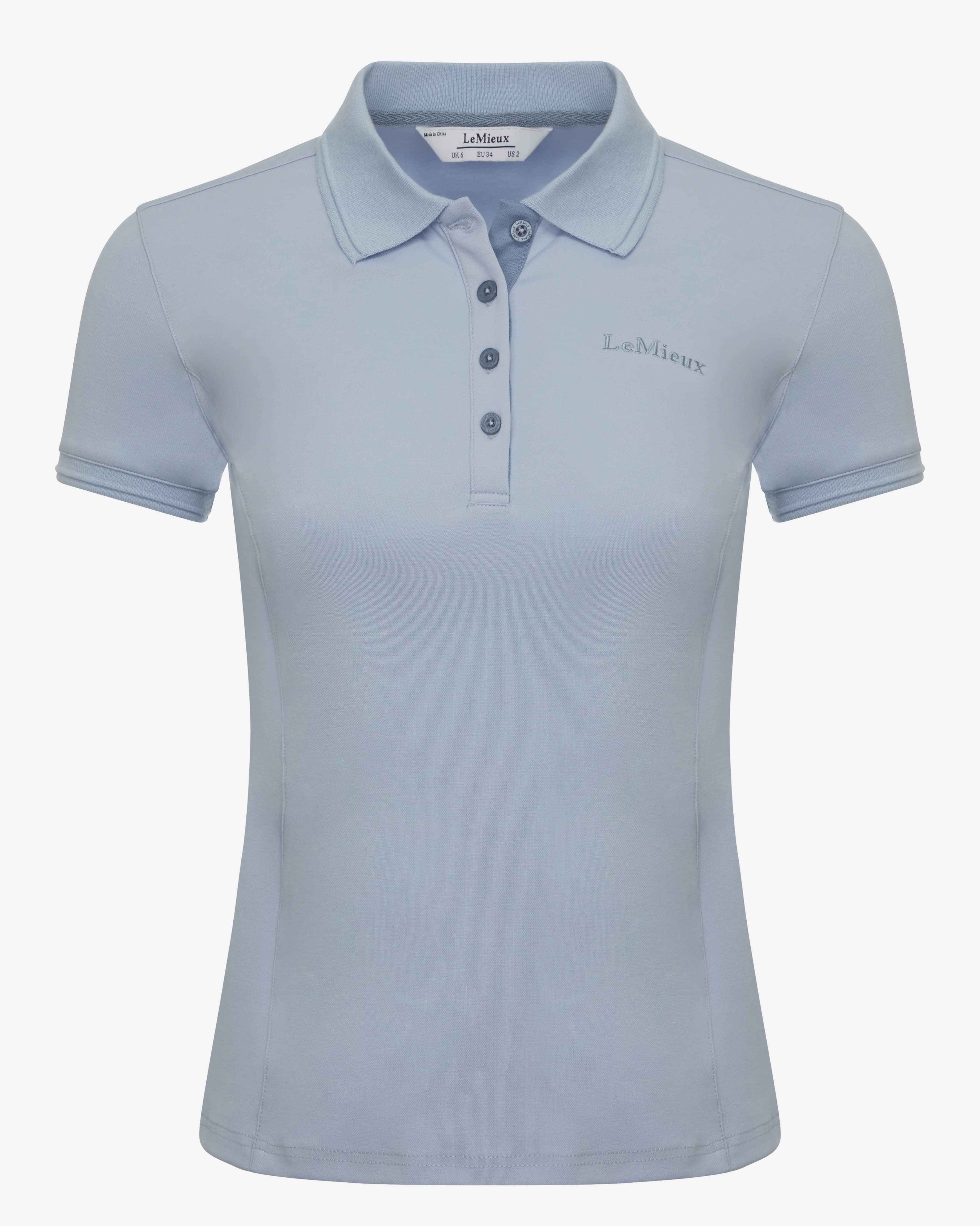 Poloshirt Damen in mist