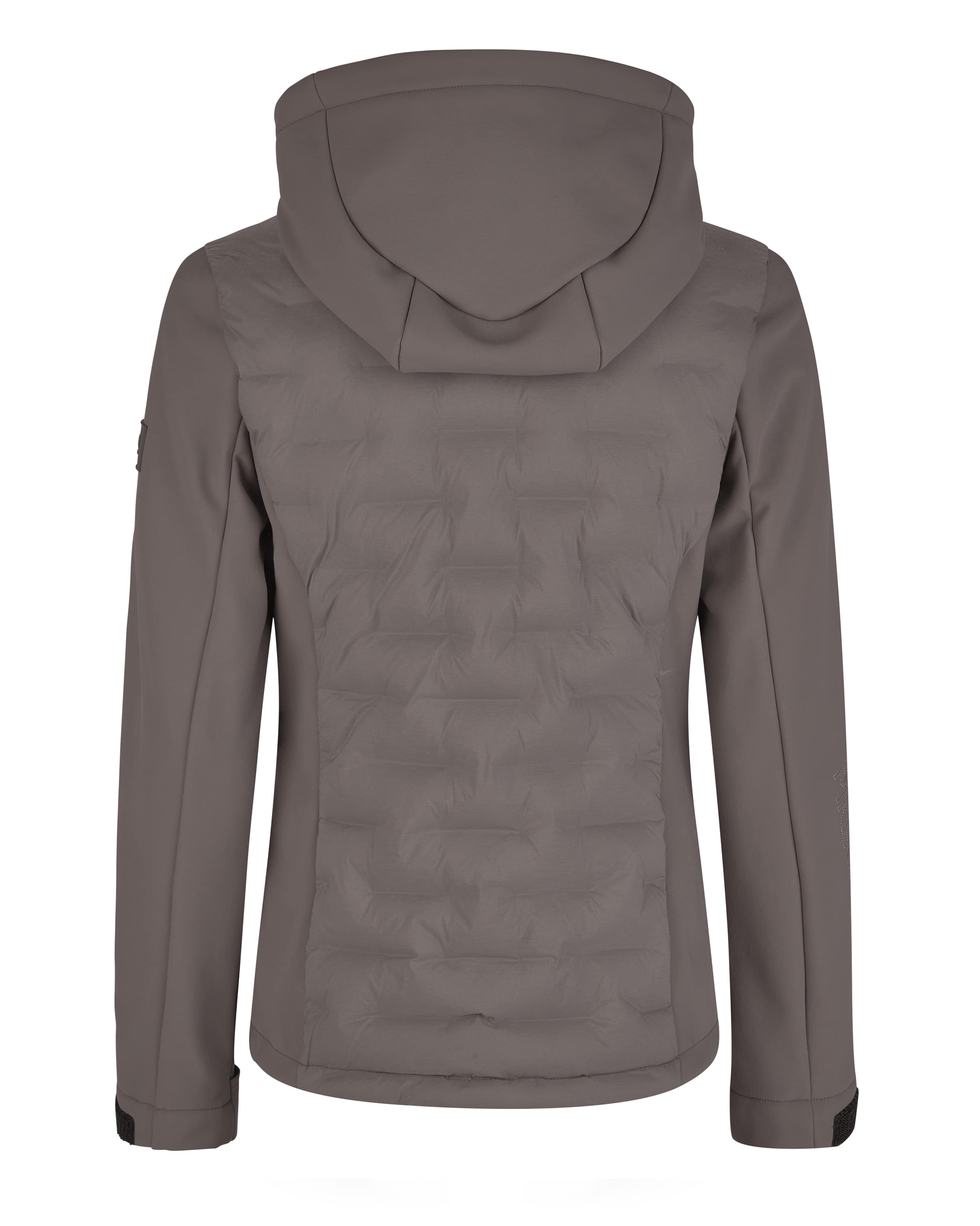 Jacke Damen Hybrid Sportwear in steel grey