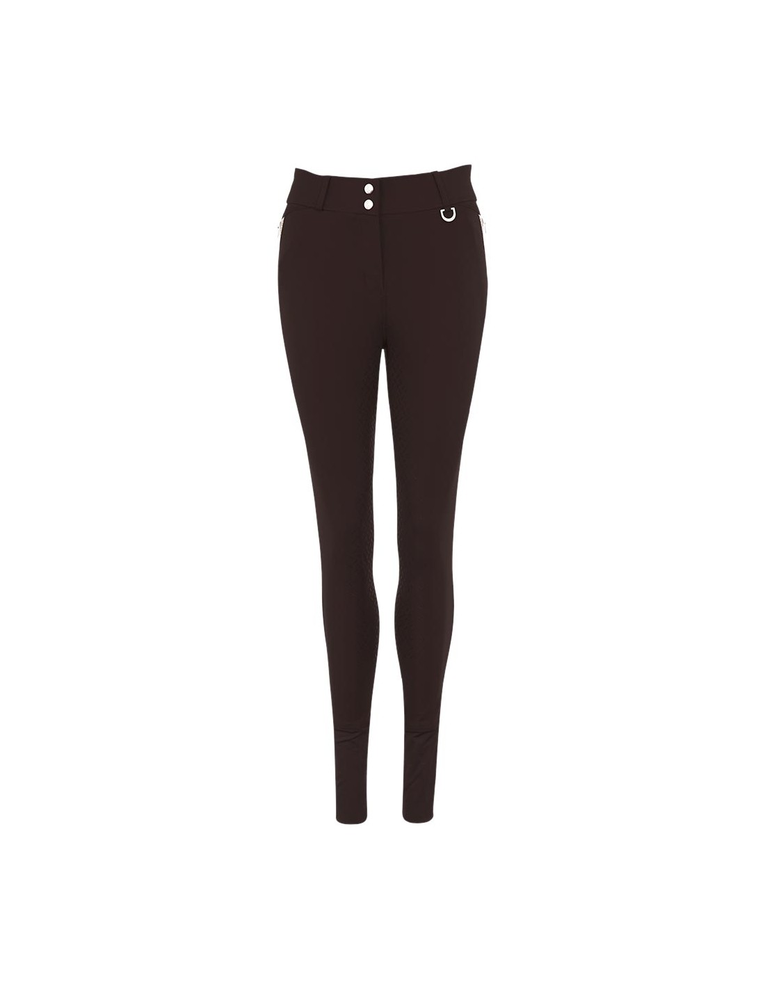 Reithose Damen Malou Vollgrip in Darkbrown